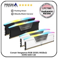 Memory Corsair Vengeance RGB 32GB (2x16GB) DDR5 5200 C40