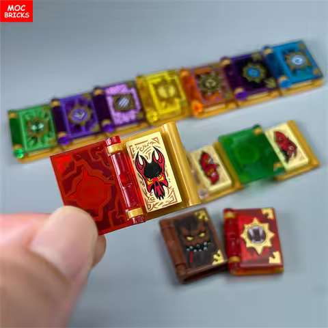 MOC Bricks Magic Book Classic desk Nexus Knights Children's Toys Educational figures Building Blocks