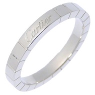 Cartier Lanieres ring, size 19.5, Pt950 platinum, approximately 9g, men's [pre-owned]