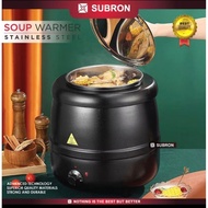 Soup Warmer electric Soup Warmer 10 liters 400 Watt stainless steel
