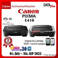 Canon Pixma E410 Ink Efficient 3 in 1 Inkjet Printer