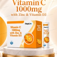 MEGALIVE VITAMIN C 1000MG WITH ZINC & VITAMIN D3