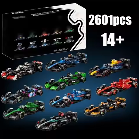 2601pcs Speed Champions 66802 77242 77243 77244 77245 77246 77247 77248 77249 77250 77251 Ultimate F