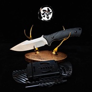 มีดเดินป่า Pioneer custom 1012 วัสดุใบ:8CR14MOV ซองคาร์บอนเคฟล่า