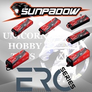 NEW SUNPADOW ERC RC LiPo Battery 2s 3s 4s Performance Competition Lithium Polymer Bateri 7.4v 7.6v 11.1v 14.8v