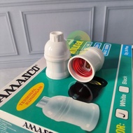 PUTIH Amasco AMC-218 E27 White Hanging Lamp Fittings, SNI Quality
