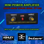 mini power amplifier stereo rakitan 5 volt 2 × 3 watt pam 8403