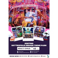 [E-Ticket] Genting Skytropolis Indoor Theme Park 1 Day Unlimited Ride Pass (Fr RM62/Pax)