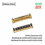 30 Pin LCD Connector for MacBook Air A1369 A1370 A1465 A1466 MacBook Pro Retina A1425 A1502 A1398