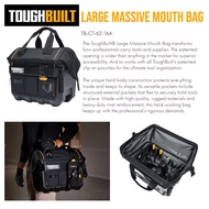 TOUGHBUILT TB-CT-62-16A Cliptech กระเป๋าปากใหญ่ - ใบใหญ่