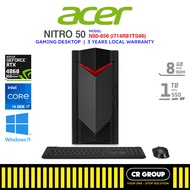 Acer Nitro 50 (i714R81TS46) - Intel Core i7-14700F - GeForce RTX 4060 8GB - 8GB RAM - 1TB SSD (3Yrs Acer Warranty)