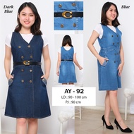 Overalls Skirt AY-92 jeans Material premium quality LD90-100CM