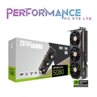 ZOTAC GAMING GEFORCE RTX 5080 RTX5080 SOLID CORE OC 16GB  (3+2 YEARS WARRANTY  ONLINE REGISTERATION 