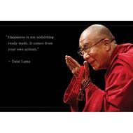 Dalai Lama Photo Picture Poster Framed Quote Happiness Is Not Something Famous Inspirational Motivat