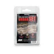 ((Pandainn) AK AK14032 City Set Enamel Paint AK14005 AK14006 AK14011 Model Aging