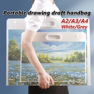 A2/A3/A4 File Storage Portable Drawing Bag Document Bag large Capacity Waterproof Drawing Stationery
