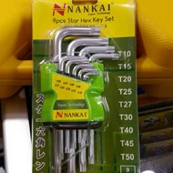 Key L NANKAI SHORT STAR 9 PCS SHORT STAR KEY NANKAI 9PCS