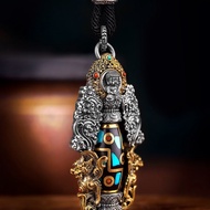 Nine Eyes Dzi Beads Tibetan Genuine Pendant Dzi Beads Tibetan Jewelry Ethnic Style Dzi Beads Men Nec