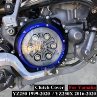 For Yamaha YZ250 1999-2020 Motorcycle Engine Clear Clutch Cover Protector Guard YZ250X YZ 250 250X 2