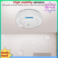 Carbon Monoxide Detector Carbon Monoxide Alarm Battery Powered CO Warning Alarm Portable Wireless CO