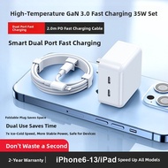 GUSGU | Fast Charging PD Charger 35W Dual Type-C Port