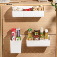 CEASIF6 Cabinet Door Storage Box, Rack Kitchen Drawer Cabinet Doors Hanging Basket, With Compartment