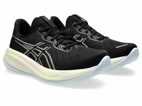 Asics | Men's Gel-Cumulus 26 Running Shoes In Black/safety Yellow