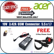 Acer Aspire 19V 3.42A E11 E14 E15 E17 V5 V3 431 551 574 132 E1 E3 ES1-512-P0SY ES14 4250 4251 4715 4