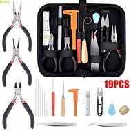 BUCKS Jewelry Making Kit 1 Set 19Pcs DIY Craft Casting Black Bag Pliers Supplies