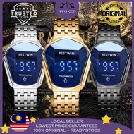 [🔥WATCHGOD PROMO🔥] BESTWIN Smart Touch Digital Sport Steel LED Men Women Watch Jam Tangan Lelaki Wan