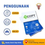 ARFSHOP HVS A4 Copy Paper Blue 75g and IK Copy Paper 70g Per 1 Box (5 Reams)