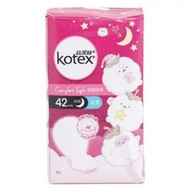 高潔絲 - 高潔絲 KOTEX - 極緻綿柔 夜用 超薄 衛生巾 42cm 8片
