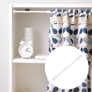 Wardrobe Bathroom Kitchen Household Cupboard Spring Loaded Shower Curtain No Drilling Extendable Rod