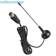 REDFACEVINTAGE Digital Tv Antenna, Free Channel Mini TV Antenna Freeview, Radio TV Aerial DVB-T/TV 5
