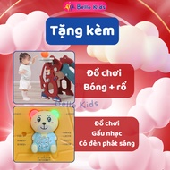 Dinosaur slide for children - Has basketball basket, bear plays music - Safe for children 1– 8 years