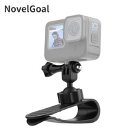 NovelGoal Sun Visor Camera Mount with 1/4 inch Tripod Adapter for GoPro Hero 12 11 10 9 8 for Insta360 X3 One X2 Action Camera Accessories