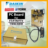 Daikin Air Conditioner PCB / PC Board / IC Board Daikin Genuine Parts 1.0HP - 2.5HP