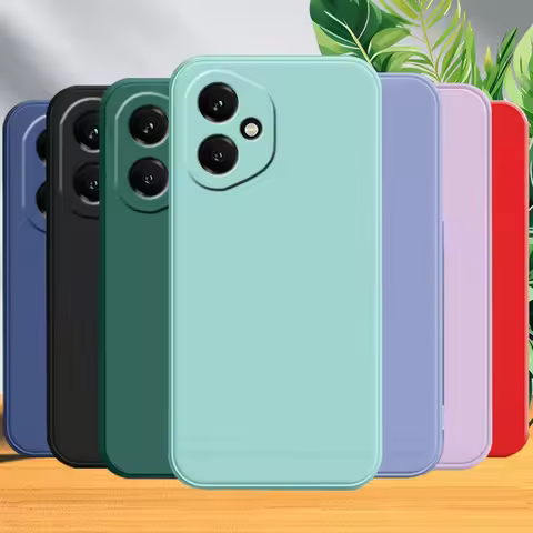 For Honor 400 Case Cover Huawei Honor 400 Capas Shockproof Phone Bumper Soft Original Liquid Silicon