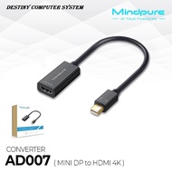 Mini Display Port To HDMI Mindpure AD007