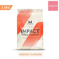 MyProtein Impact Whey Protein Powder, 2.5KG (13 Flavours)