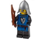 Original Lego Ideas Castle - Black Falcon Male Guard 31120 Minifigure new
