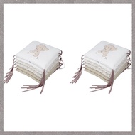 (VCBZ) 12Pcs Baby Bed Protector Crib Bumper Pads Baby Bed Bumper in the Crib Bumper Safety Cotton Bl