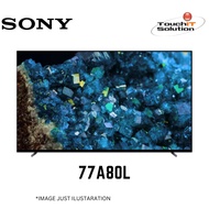 Sony 77 Inch 77" A80L | BRAVIA XR | OLED | 4K Ultra HD | High Dynamic Range (HDR) | Smart TV (Google TV)