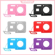 For KODAK PIXPRO FZ55 Soft Silicone Protective Case with Lanyard Slim Fit Camera Bag Anti-Scratch Ca