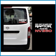 Tipid Nissan Escapade NV350 Funny Sticker