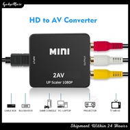 HDMI to AV RCA Converter Box HDMI to AV Adapter HDMI to AV converter HDMI2AV Converter HD 1080p TV P