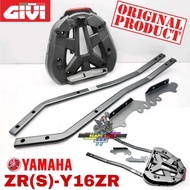 MONORACK GIVI YAMAHA ZR(S) Y16ZR ORIGINAL NEW BLACK ACCESSORIES MOTOR MONORACK MOTOR Y16ZR YAMAHA HE