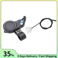 -168 36V 48V Adjustable 6PIN Plus Gauge Wire Throttle Gauge Replacement for Electric Scooter