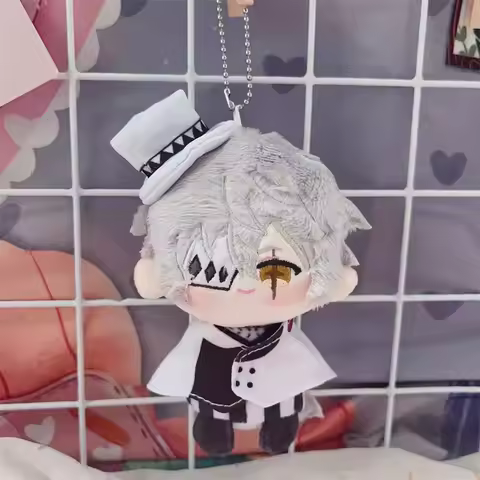 10cm Anime Nikolai Gogol Cosplay Dazai Osamu Nakahara Chuuya Pendant Plush Fyodor DostoyevskyNakajim