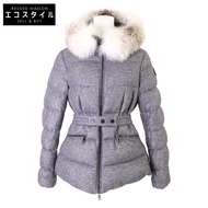 Moncler Cardamine狐狸毛絨絨服，1碼 [二手]